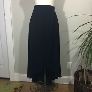 Flora Nikrooz Simple Elegant Black Chiffon SMALL